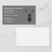 Verkoopmanager motorfiets visitekaartje (Voorkant / Achterkant)