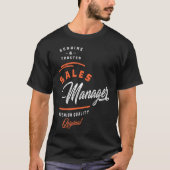 Verkoopmanager T-shirt (Voorkant)