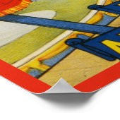 verkoopt vloergolven met hoge draadprestaties poster (Hoek)