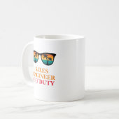 Verkooptechnicus uit dienst koffiemok (Voorkant links)