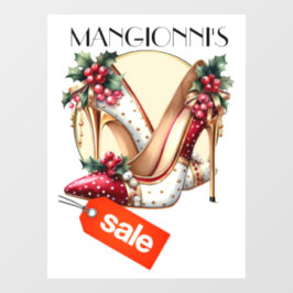 VERKOOPTEKEN WINKEL RAAMSTICKER