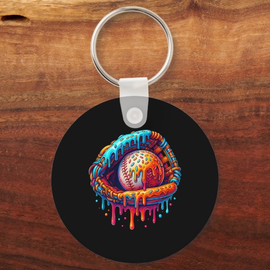 Verkopen Druppel Ice Cream Sprinkles Verkopen Hand Sleutelhanger (Voorkant)