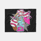 Verkopen Mama Coquette Boog Spel Dag Verkopen Moed Fleece Deken (Voorkant (Horizontaal))