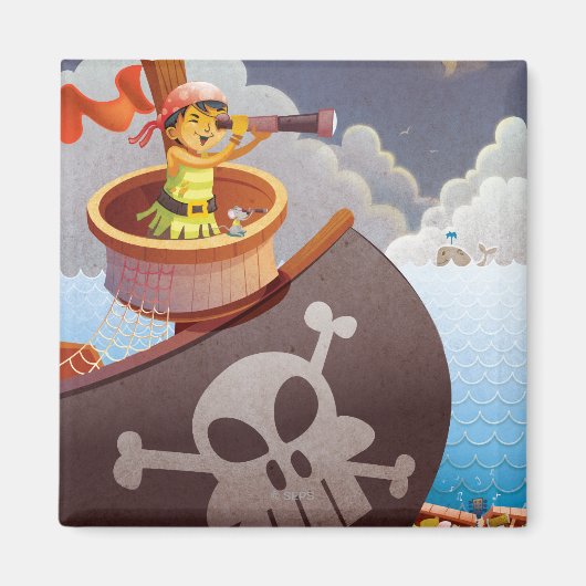 Verkopen met Piraten Magneet (Voorkant)