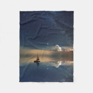 Verkopen naar de wolken fleece deken