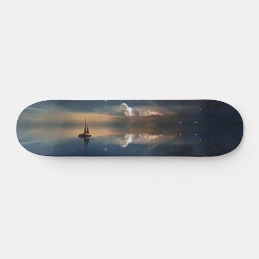 Verkopen naar de wolken skateboard (Horizontaal)