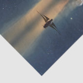 Verkopen naar de wolken tissuepapier (Detail)