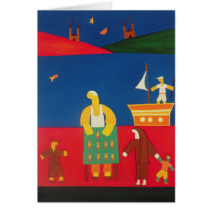 Verkopen van vis in de Bosphorus 2003