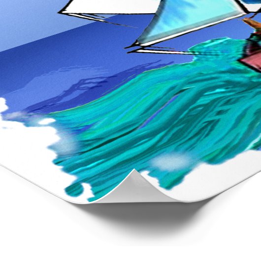 Verkopen weg poster (Hoek)