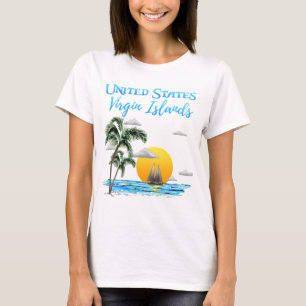 Verkopende Amerikaanse Maagdeneilanden T-shirt