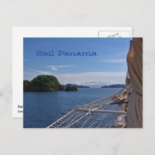 Verkopende Panama Post Card Briefkaart (Voorkant / Achterkant)