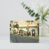 Verkoper van groenten, Salerno Briefkaart (Staand voorkant)