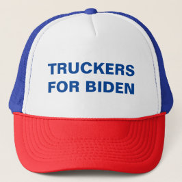 VERKOPERS VOOR BIDEN - DRIJFSTAAT TRUCKER PET