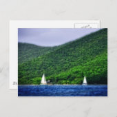 Verkoping op de Amerikaanse Maagdeneilanden Briefkaart (Voorkant / Achterkant)