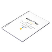 Verkopleider Notitieboek (Linkerzijde)