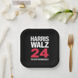 Verkozen President Kamala Harris & Tim Walz 2024 Papieren Bordje