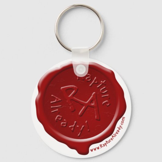 Verkrachting al. Wax Seal Sleutelhanger (Voorkant)
