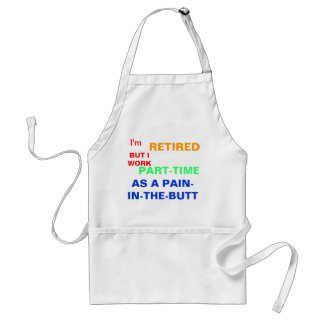 VERKREGEN FUNNY APRON STANDAARD SCHORT