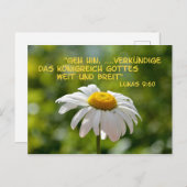 Verkündige.... Briefkaart (Voorkant / Achterkant)