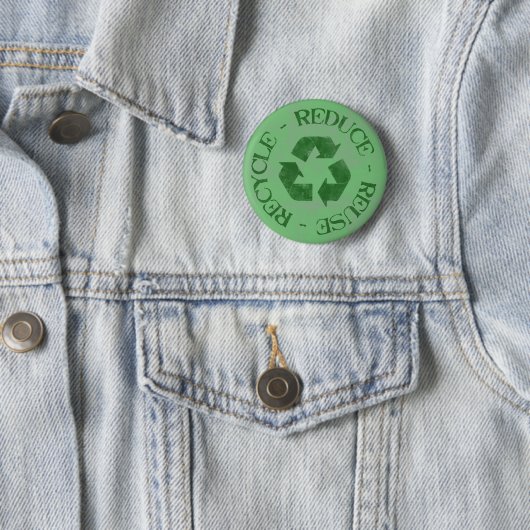 Verlaagd Verminder Hergebruik Recyclen Button (In situ)