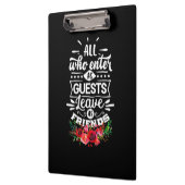 Verlaat als vrienden klembord (Links)