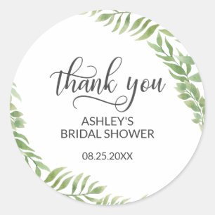 Verlaat botanisch Vrijgezellenfeest Dank u Ronde Sticker