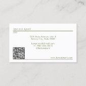 Verlaat Botanistisch Visitekaartje (Achterkant)