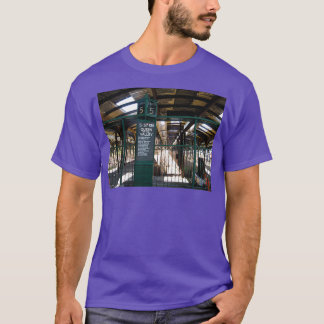 Verlaat de centrale terminal van New Jersey T-shirt