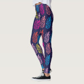 Verlaat de Leggings van het Patroon van de Kunst (Links)