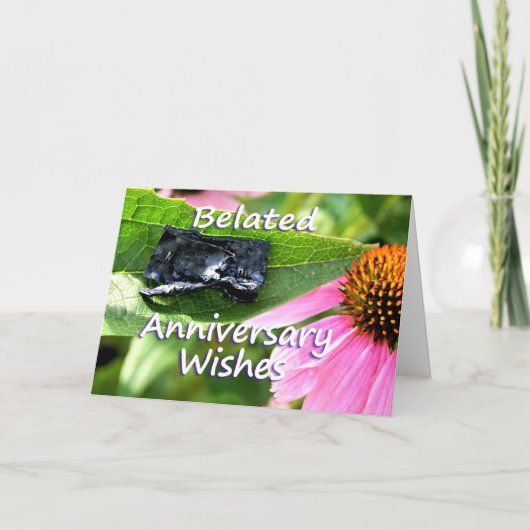 Verlaat Jubileum Apologie-aanpassen Kaart (Voorkant)