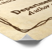 verlaging van de vliegbelasting vanaf 1908 poster (Hoek)