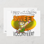 Verlangen naar iets zoets briefkaart (Voorkant / Achterkant)