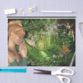 Verlangen uit het fee-koninkrijk tissuepapier (Craft)