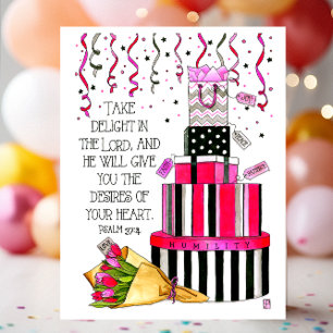 Verlangen van uw hart Inspirerend Briefkaart