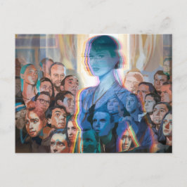 Verlangend schilderij Briefkaart