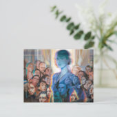 Verlangend schilderij Briefkaart (Staand voorkant)