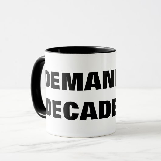 VERLANGENDE DECADENTIE MOK (Voorkant links)