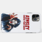 Verlangt naar je bloedvampier Gothic Halloween Case-Mate iPhone Case (Achterkant (horizontaal))
