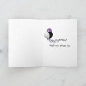 Verlate Birthda-baby in oude wastafel Kaart (Binnen)