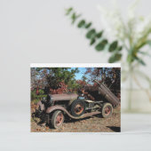 Verlaten Antiek Briefkaart vrachtwagen (Staand voorkant)