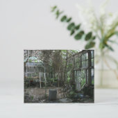 Verlaten broeikasgassen briefkaart (Staand voorkant)