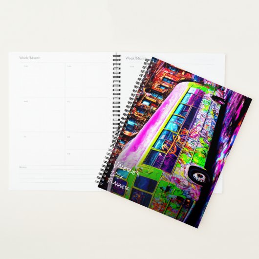 Verlaten Bus Street Art Planner (Display)