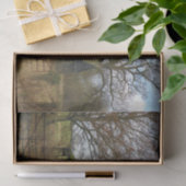 Verlaten Engeland Schuur met Mos-Overdekt Dak Tissuepapier (Geschenk)