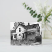Verlaten Huis Briefkaart (Staand voorkant)