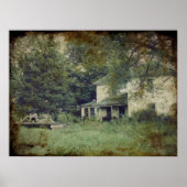 Verlaten huis poster (Voorkant)