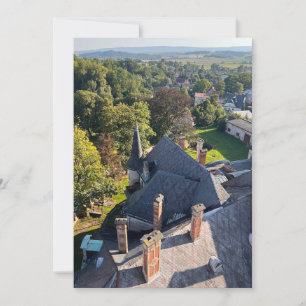 Verlaten Kasteel Feestdagenkaart