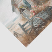 Verlaten Kerk 8 Weefselpapier Tissuepapier (Detail)