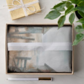 Verlaten Kerk 8 Weefselpapier Tissuepapier (Geschenk)