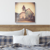 Verlaten kerk canvas afdruk (Insitu (Slaapkamer))