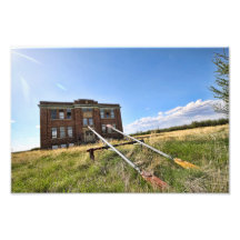 Verlaten Kerk Saskatchewan